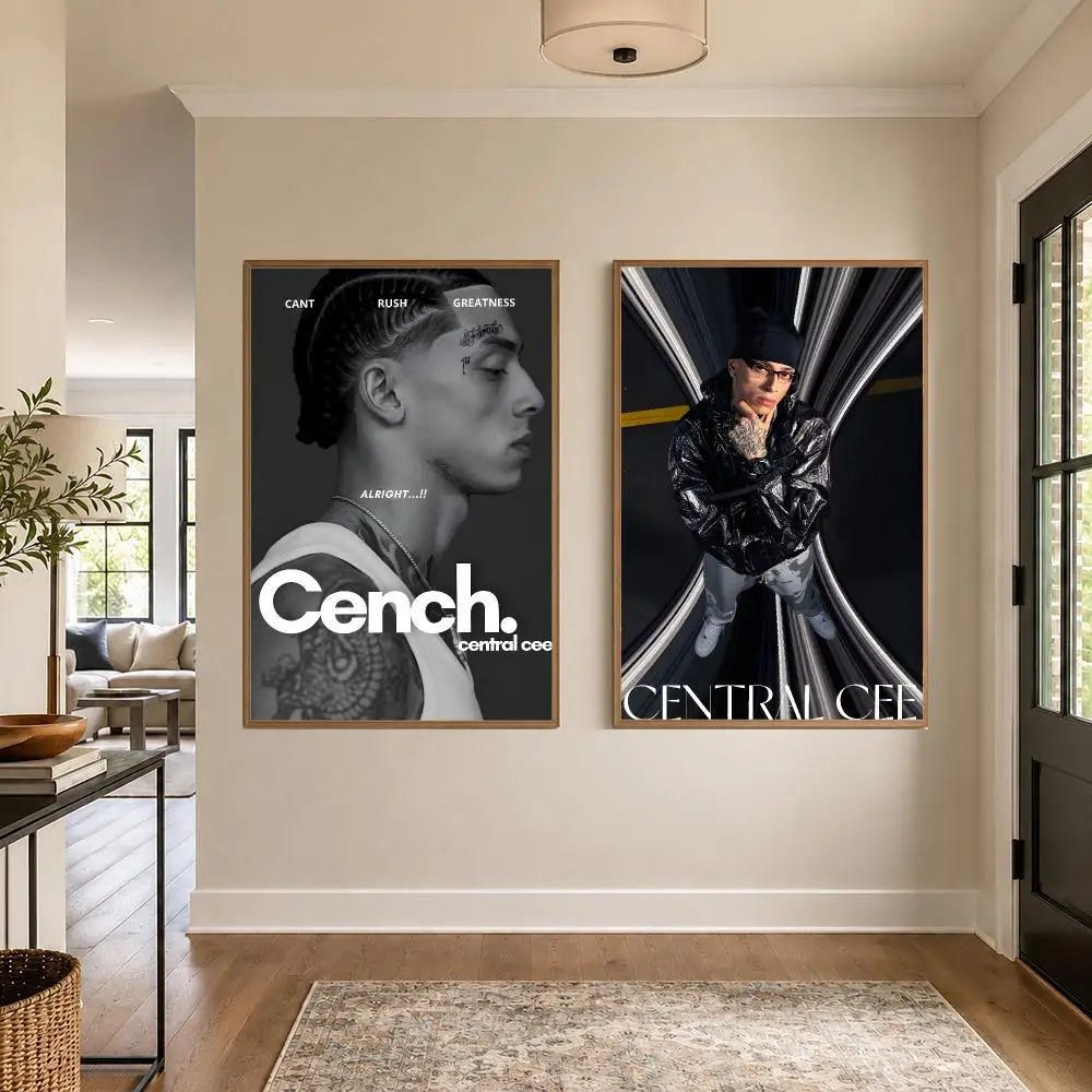 Music C-central cee Poster Graphic Wall Art Poster HD Waterproof PP Paper Print for Bedroom Living Room Office Decor Gift