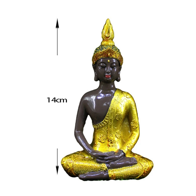 Buddha Statue Large Thailand Buda Buddha Sculpture Resin Hand Made Buddhism Hindu Fengshui Figurine Meditation