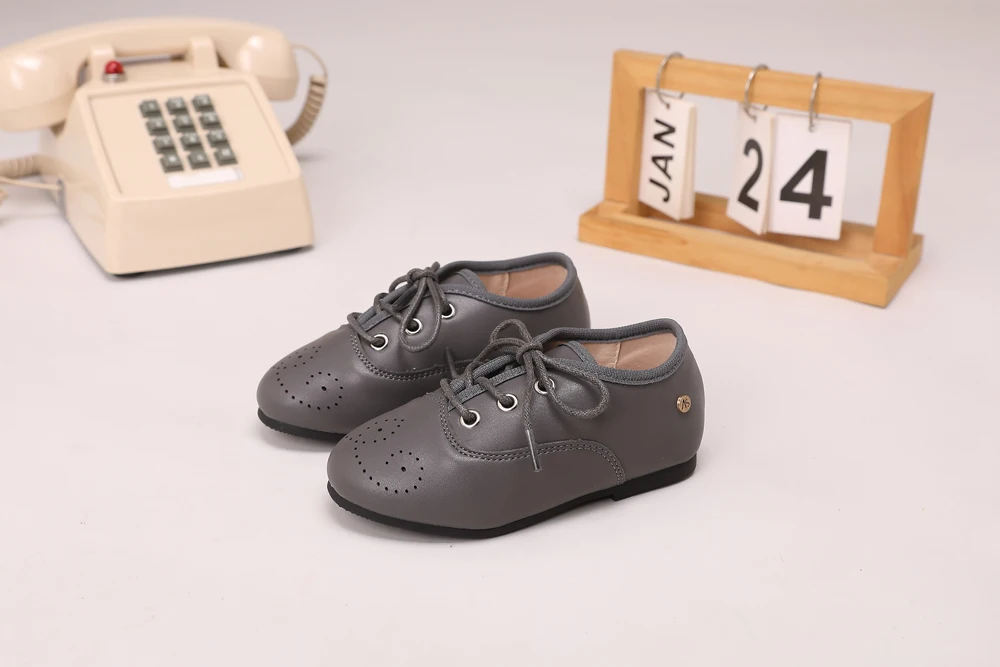 AS Kinderschuhe Marken-Kinderschuhe Baby Mädchen Lederschuhe Kleinkind Prinzessin Ballerinas Jungen Brogue Oxford Weiche Plateau Mary Jane Schuhe – Detail 20
