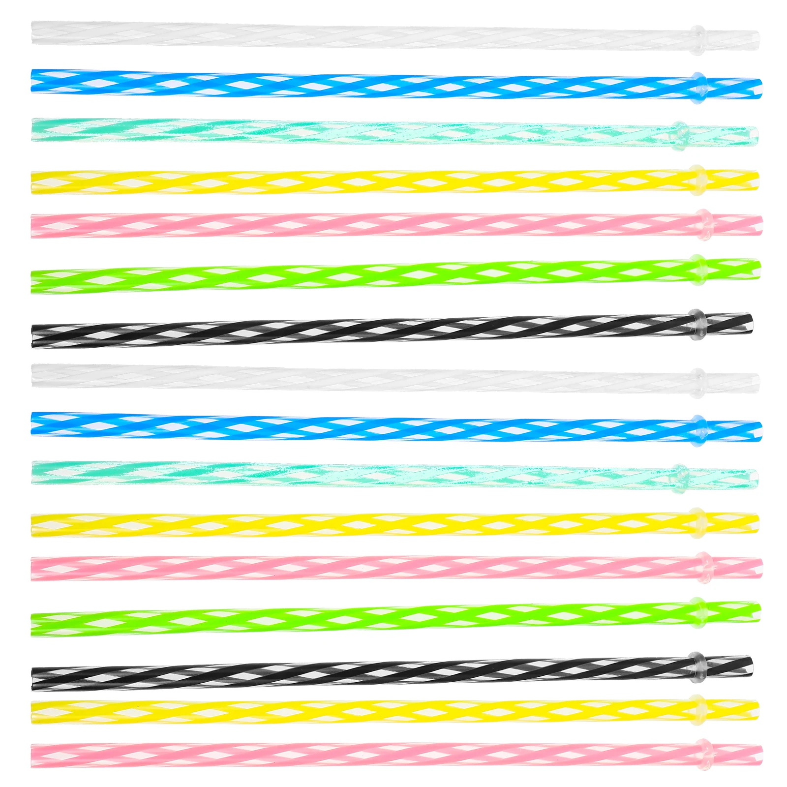 

Reusable Straws Thick PP Material Drinking Bottle Tumblers Mason Jars Party Colored Eco Friendly Foldable Home Use Straw