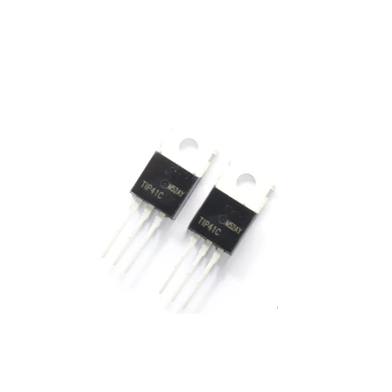 

120PCS Original Chip TIP41C T1P41C TO-220 NPNPower transistor upright triode package TO220