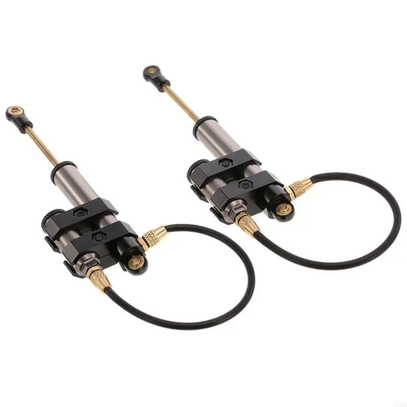 2pcs Adjustable Shock Absorbers for 1/10 Remote Control Crawlers Car Enhanced Easy Handling and Durability for Model Car L8RB