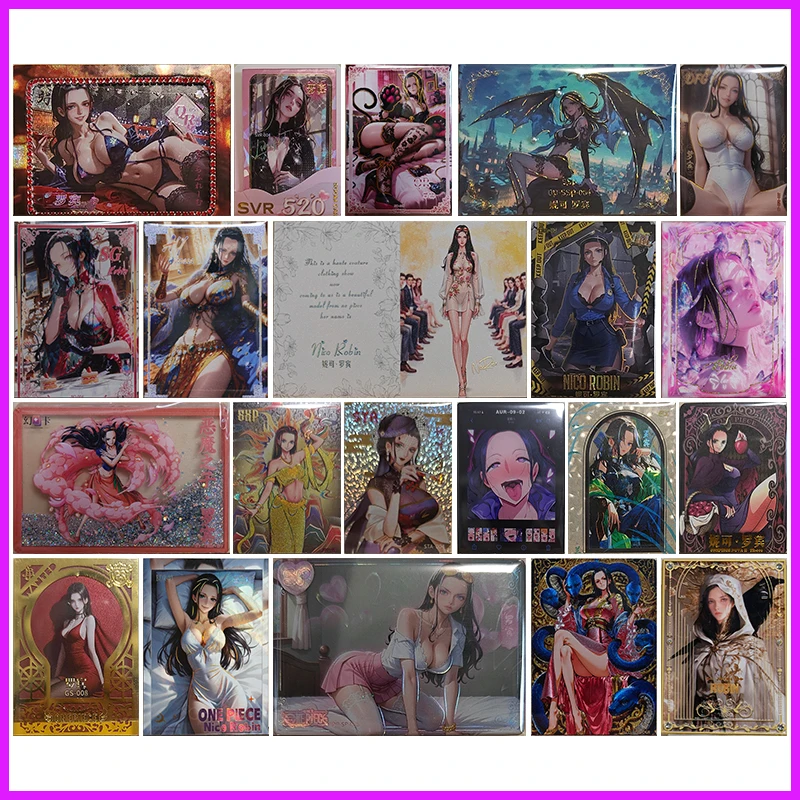 أنيمي قطعة واحدة نادرة QR SVR أو SSP DFG SG TRL SXP AUR EX TR GS BDR SP نيكو روبن ألعاب بطاقات قابلة للجمع للأولاد هدية عيد ميلاد #1