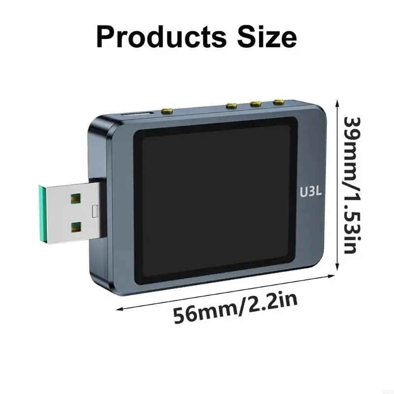 20CB U3L التيار و USB الفولتميتر يكتشف PPS بروتوكول الشحن السريع