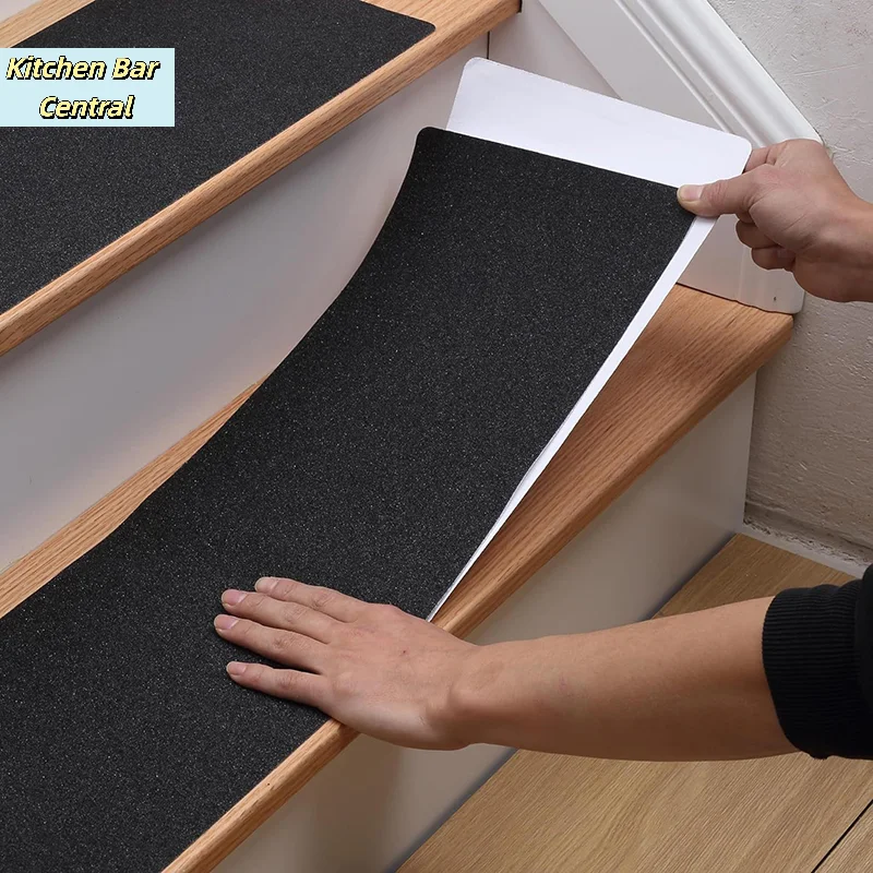 【1PC Anti Slip Tape Waterproof Outdoor Grip Tape Adhesive Non Slip Strip For Walkways Stairs Ramps Decks Skateboards】