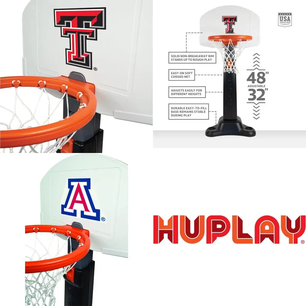 

Adjustable Youth Basketball Set for Beginners with Long-Term Playability and Durability