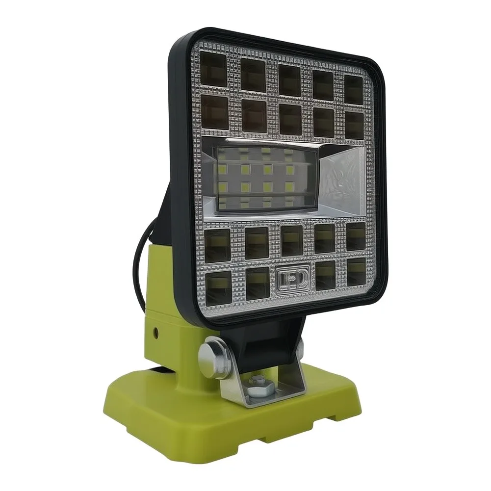 1 Piece Green 18V LED Work Light 30W Injection Molded Body For Lithium Battery Tool Fieldwork…