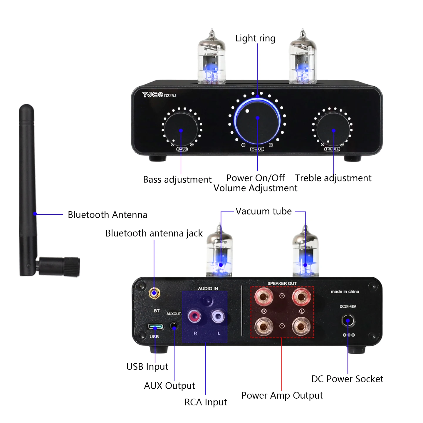 YJCO D325J Röhrenverstärker 30 – Es9018 Dac Bewertung und Preis