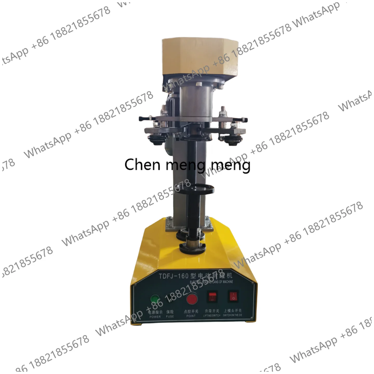 Can sealing machine Automatic tinplate can commercial can sealing machine Aluminum PET plastic  sealing machine