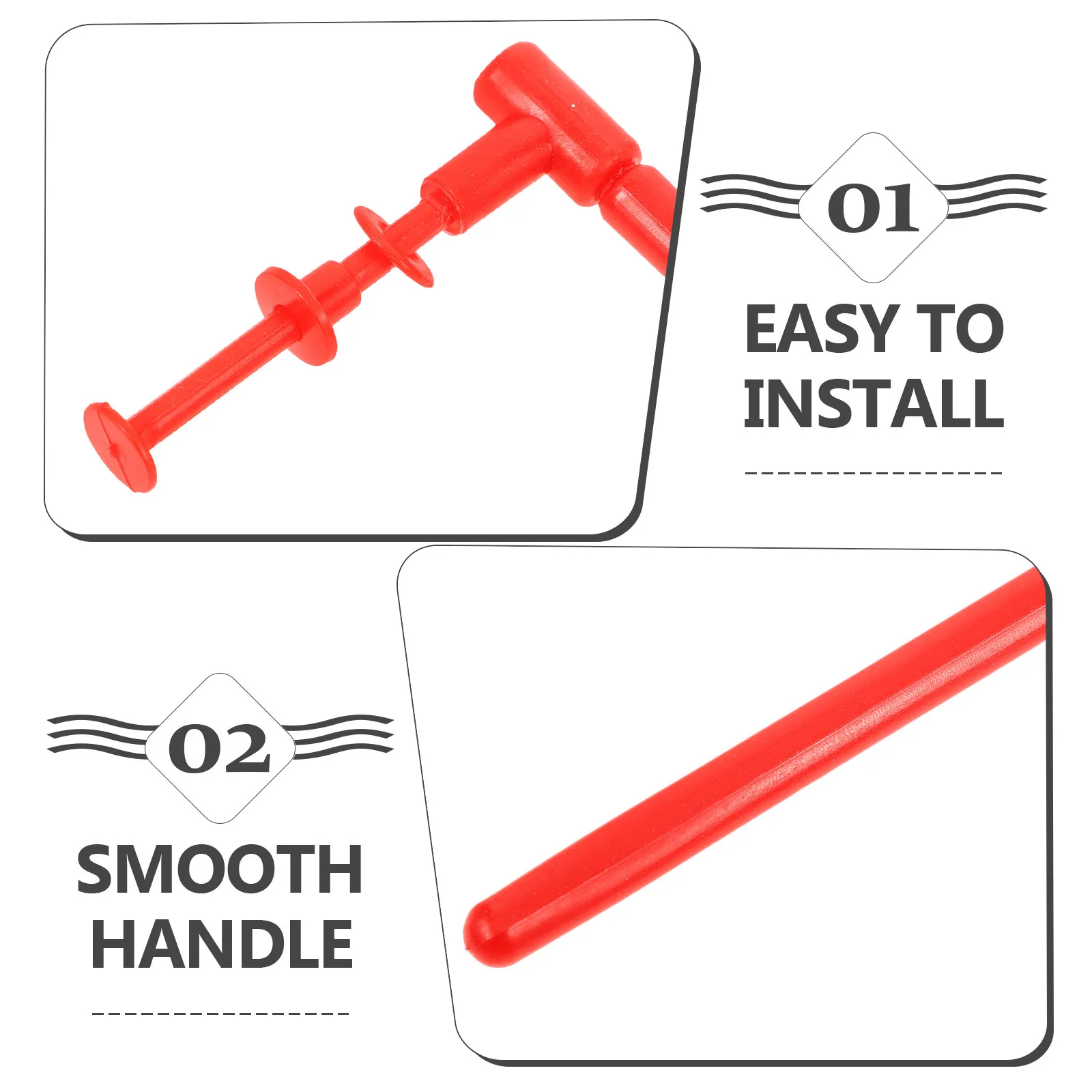 

10 шт. пластиковых многоразовых стержней для ветряных мельниц, запасные части для изготовления ветряков, для самостоятельного декора сада, ручных поделок, прочная конструкция
