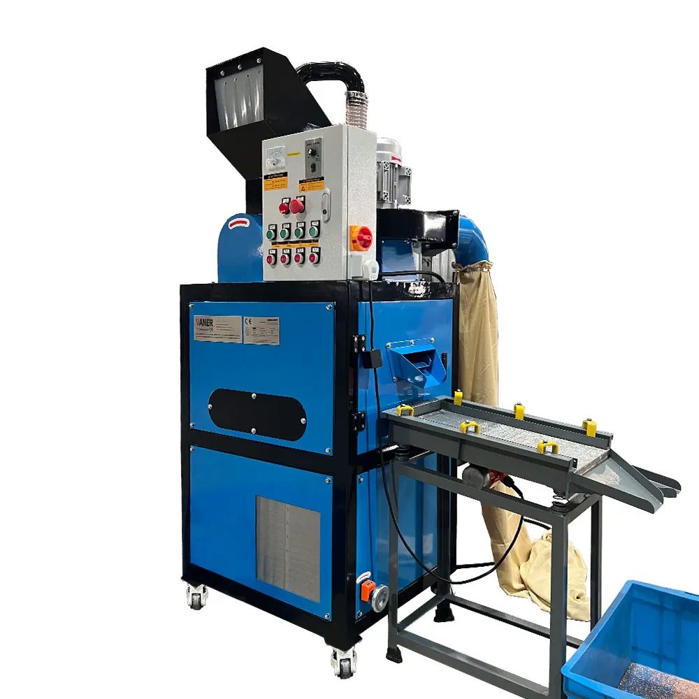 

Eco Friendly Copper Wire Granulator Machine Mini Small 30-50kg/hr Scrap Cable Granulating Shredder for Sale