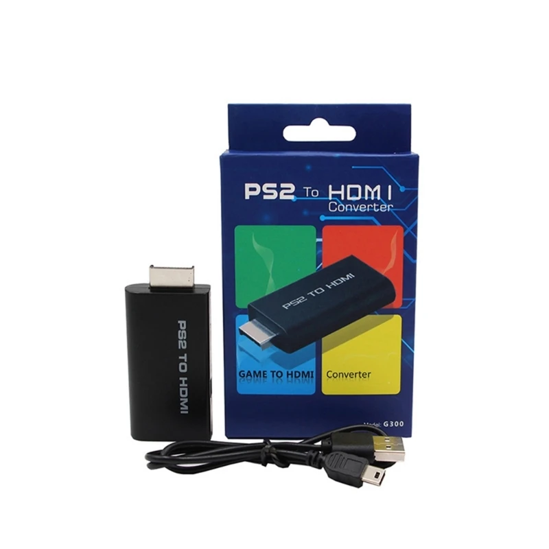 для PS2 в HDMI-совместимый адаптер-конвертер 1080P-полная игровая консоль высокой четкости в HDTV монитор проектор Прямая