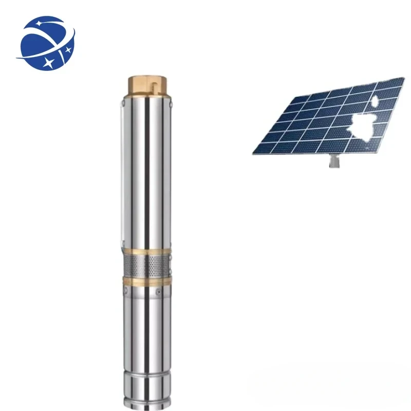 YYHC High Quality Dc Submersible Solar Pump for Deep Well Price Solar Water Pump for Agriculture Dc Solar Submersible Pump