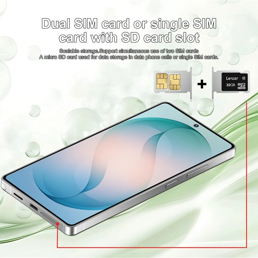 K-Touch New S25 Ultra 7.3 HD Smartphone Android 15 Mobiltelefone 22GB+2TB Handy 7800mAh Octa Core Entsperrt 5G Dual SIM 16+48MP Kamera Mobiltelefone – Detail 15