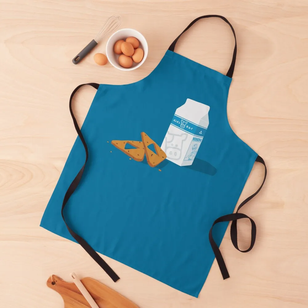

Milk & Triforce Cookies Apron kitchen girl Women's Kitchen Dress Goods For Home And Kitchen Apron