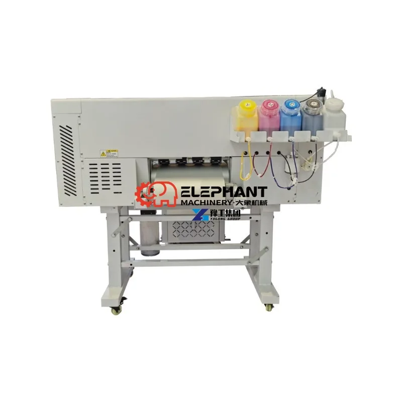 DTF 60cm II3200 Head Digital T-Shirt Printer Automatic Small Business Label Printing 600mm Pigment Ink 1-Year New A1