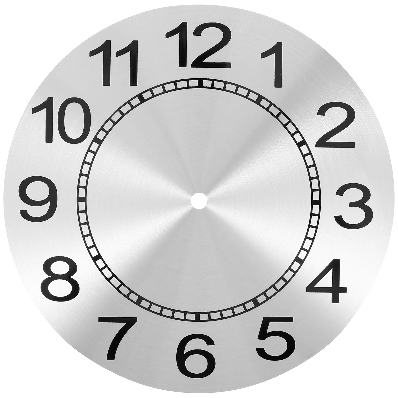 

Clock Dial Accessory for DIY Wall Replacement Faces Crafts Panel Metal Round Clocks