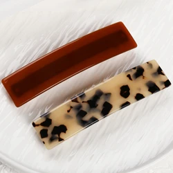 Hair clips French Clip Acetate Barrettes for Girls  and Women Updo Hair Long Hair ELegan Headwear High Quality Hairclips