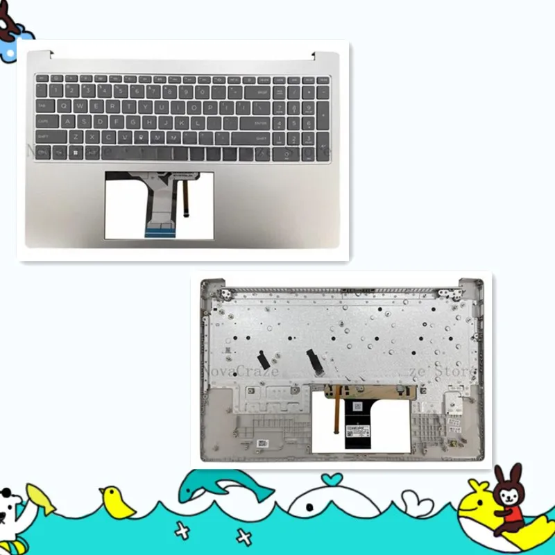 

N36753-001 Новый упор для рук 15-FD 15T-FD 15-FC 15Z-FC с клавиатурой с подсветкой N36753-001