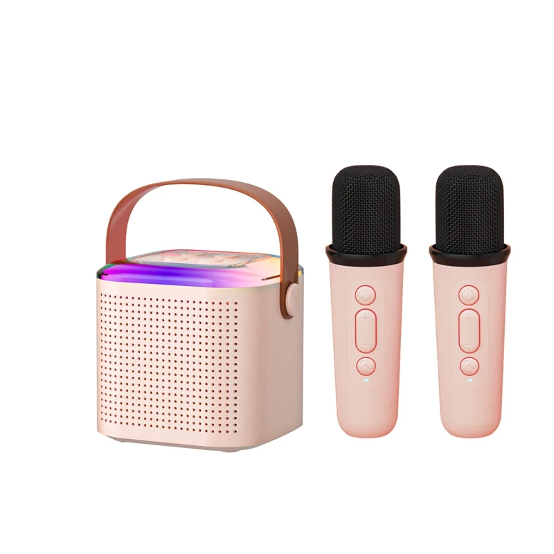 

Wireless Karaoke Audio Home Bluetooth Portable Speaker Singing Entertainment Karaoke Audio Integrated Microphone-ABDQ