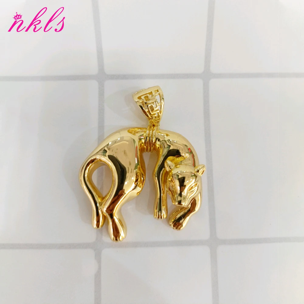 Karte der afrikanischen Anhänger-Halskette für Männer und Frauen, Goldfarbe, Hip Hop, beliebte Halskette, luxuriöser Edelstahl, Kupferkette J – Detail 7