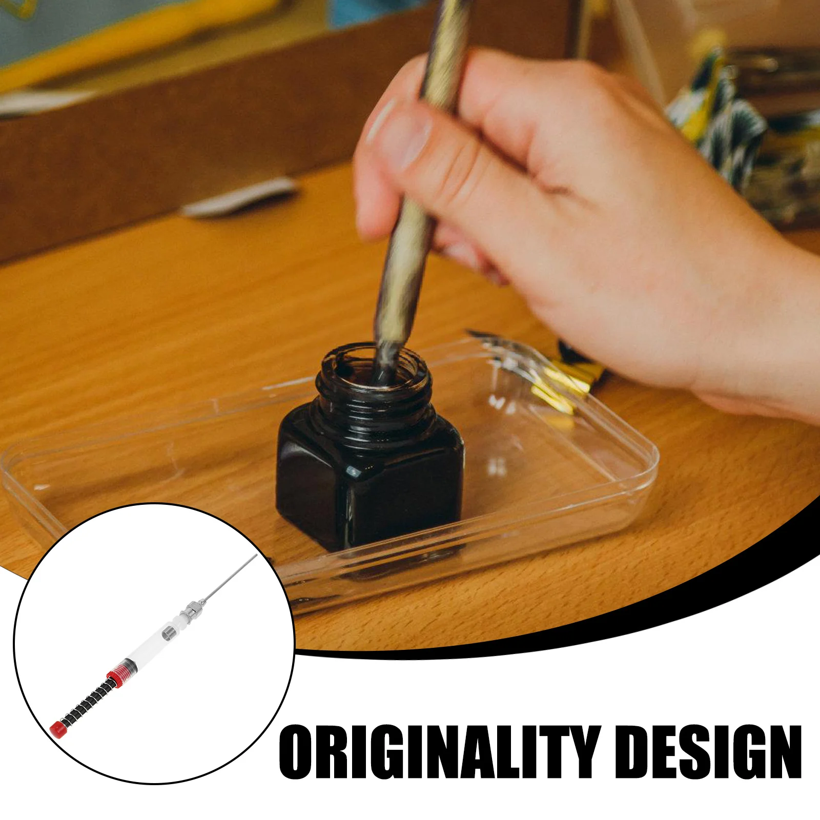 

Pen Ink Refill Tube Absorber Accessories Fountain Converter for Filler Replacement
