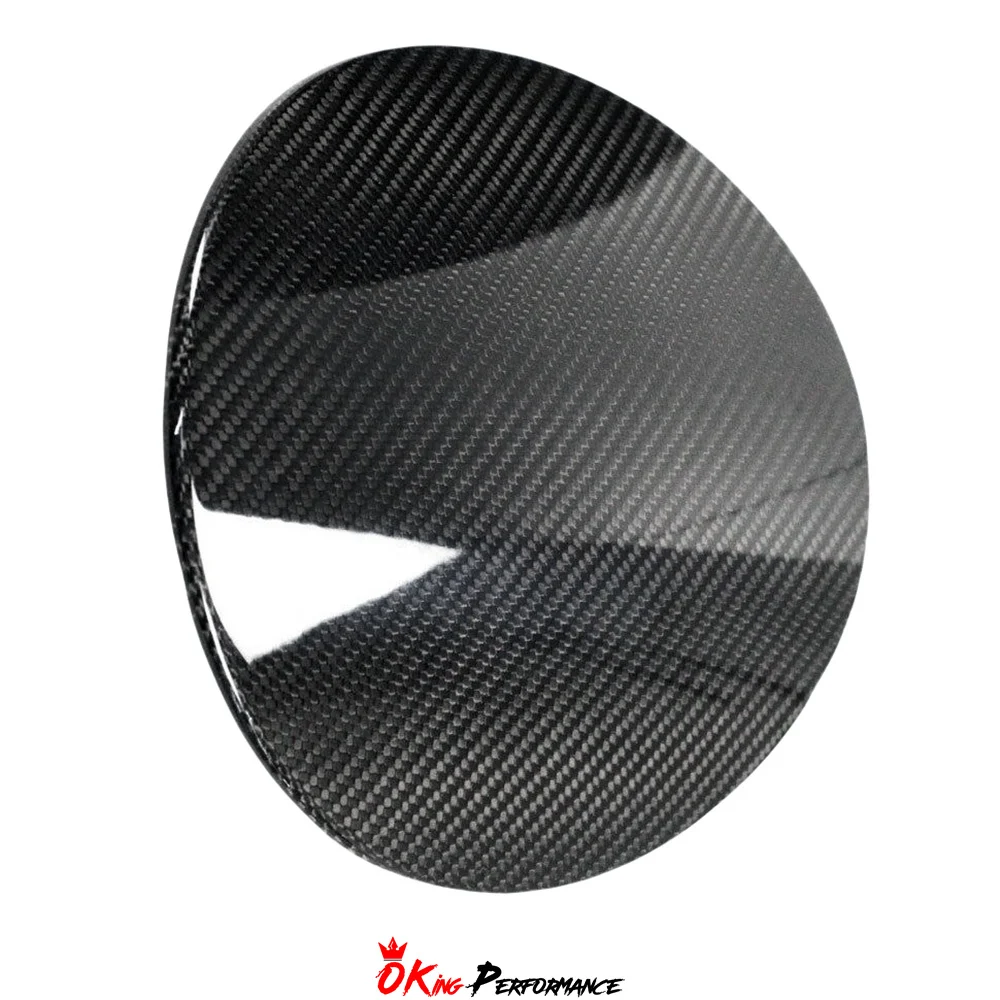 Dry Carbon Fiber Fuel Tank Cap Gas Cover Trims For Toyot Supra MK5 A90 A91 GR 2019-2024