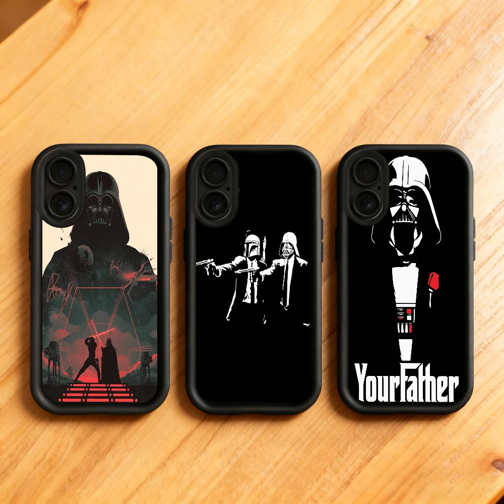 S-Star W-Wars phone case For Samsung Galaxy S25 S24 S23 S22 A54 A16 Ultra Plus Fe Lens Protective Black Soft Shell