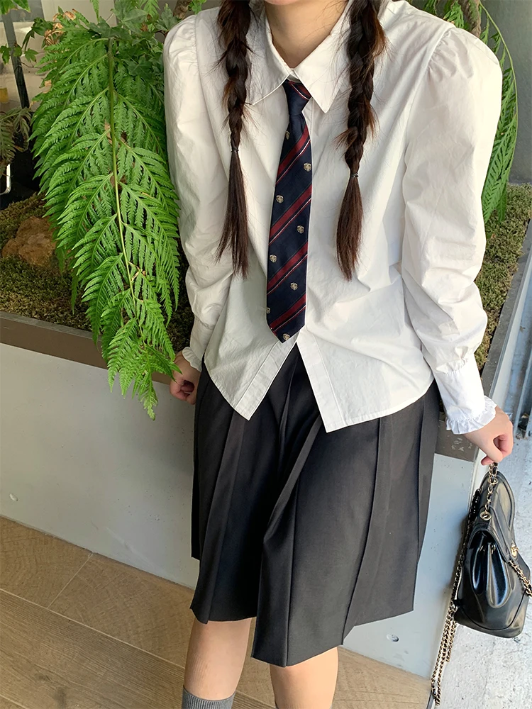 

NIDEBLA Корейский повседневный топ с длинным рукавом, однотонный, для ношения под одеждой, утягивающий, для отдыха, женский, модный, хлопковый, с узлом