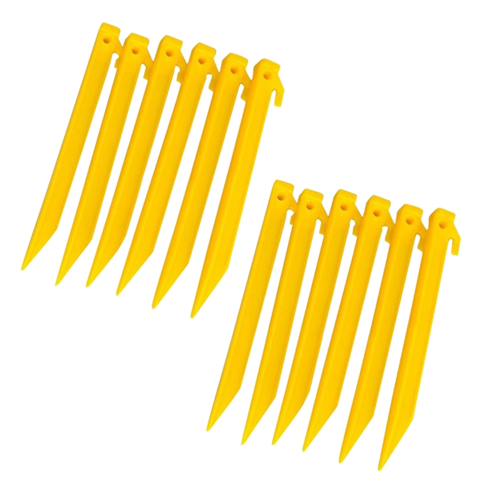 Durable 10 Pcs Outdoor Heavy Duty Camping Stake Nails Pegs Pins Tents Stakes Nails Fixing