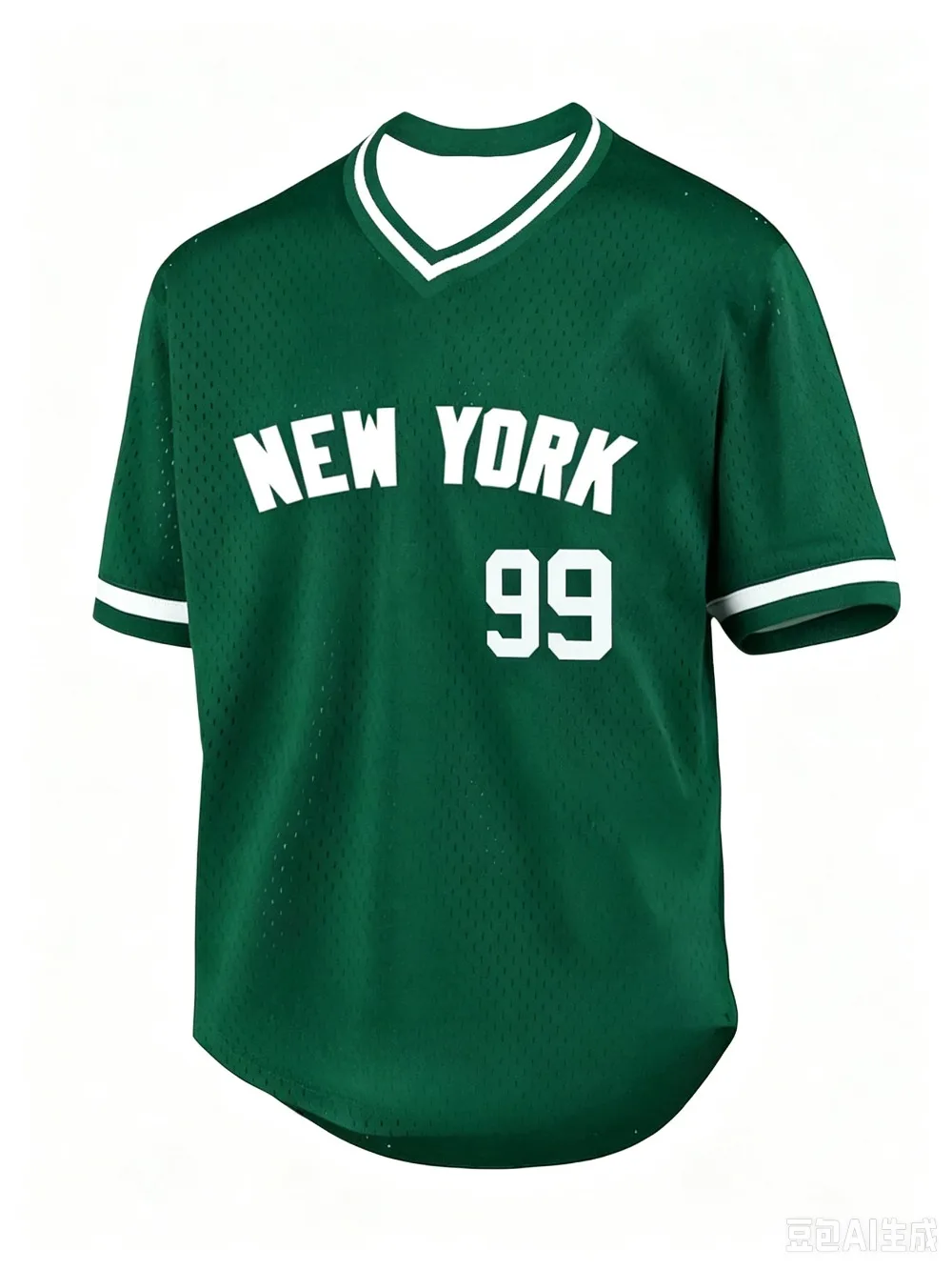99 Number 3D Printed Sports Quick-drying Breath Men V-neck T-shirt Outdoor Street Casual Fashion Team Training Parent-Child Tops - view 2