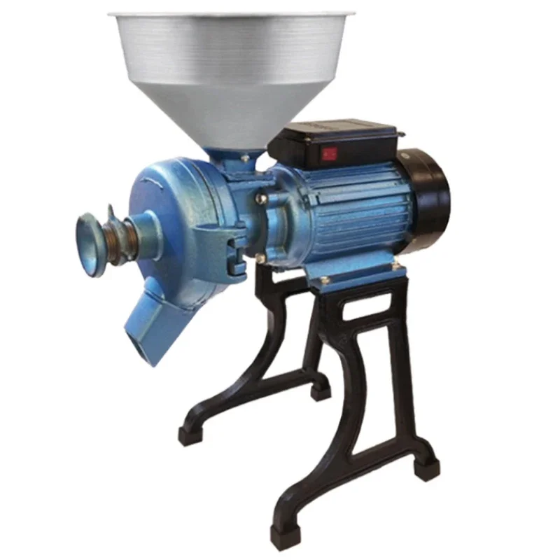 Фрезерный станок для сухого и влажного воздуха, бытовая мельница для порошка, мельница для арахисового соуса, головка из алюминиевого сплава, многофункциональная