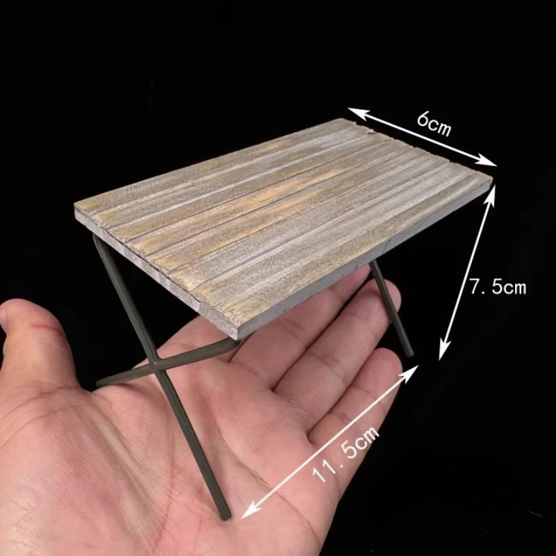 Simulation de voiture jouet, décoration de scène de table de camping pour voiture sur chenilles 1/10 RC TRX4 Defender AXIAL SCX10 RC4WD D90 TRX6 MK07 Tank 300