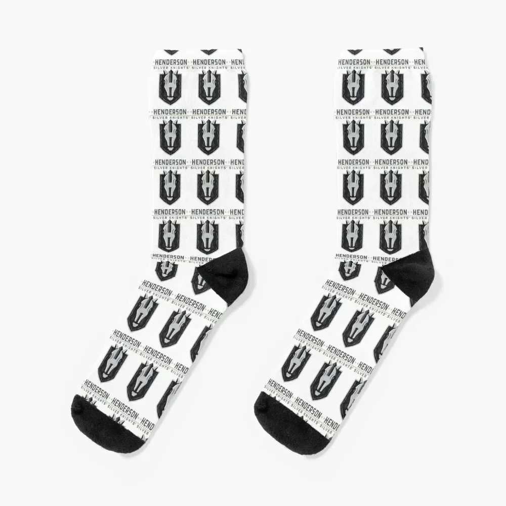 

henderson silver knights Socks floral Wholesale with print floor Socks For Men Women's