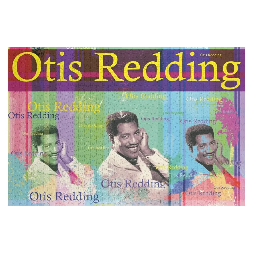 

aesthetic Otis Redding portrait, singer of the 60s Jigsaw Puzzle Custom Gifts Personalized Gift Married Puzzle