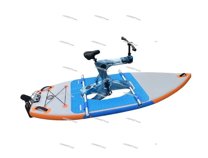 

Надувной водный велосипед для одного человека, для отдыха и водных видов спорта, с педальным приводом