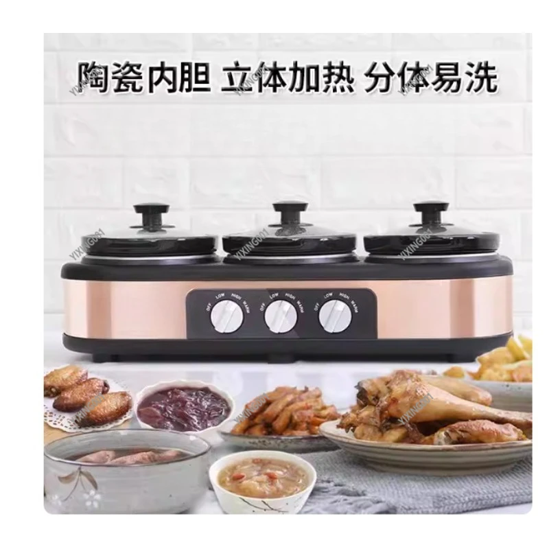 TSC15 Commercial Thermal Insulation Pot - Ceramic Cookware for Long-time Stewing Braising Porridge Making