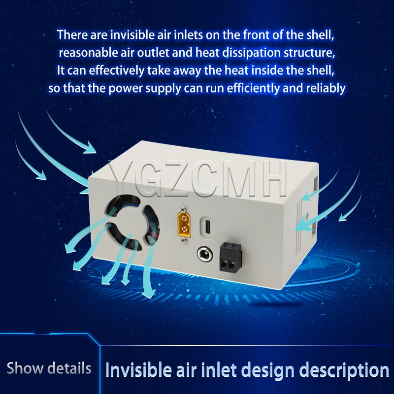 CNC DC Regulated Power Supply XY6008 Shell Kit Single Case