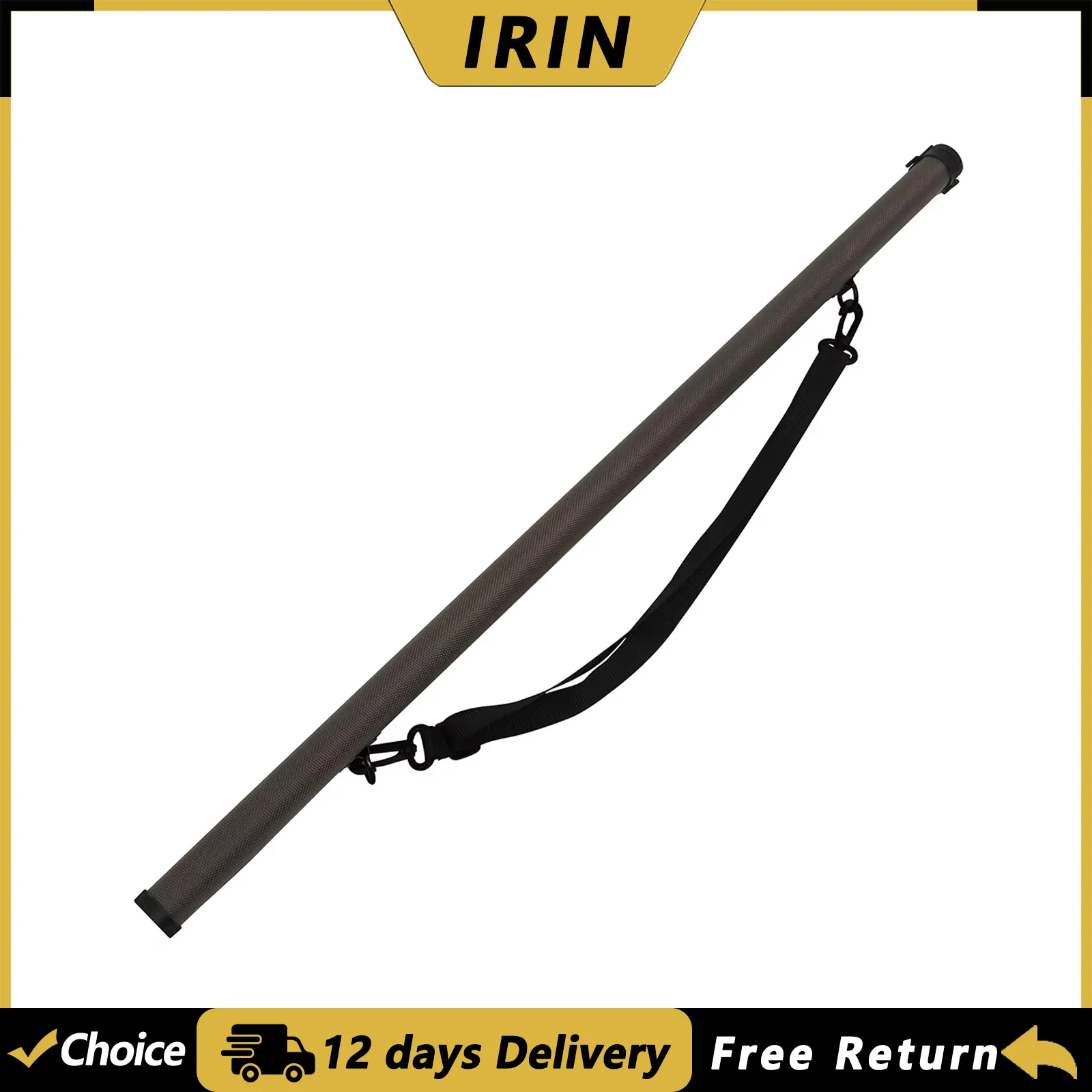 IRIN 4/4 Violin Viola Bow Box Portable Aviation Materials Oblique Back Bow Box Plush Lining Bag Stringed Instrument Accessories