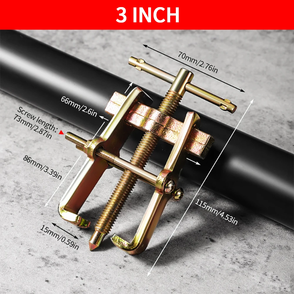 6 inch 3 inch Two Claw Puller Separate Lifting Device Pull Remover Bearing Puller Automotive Tools for Bearing Maintenance