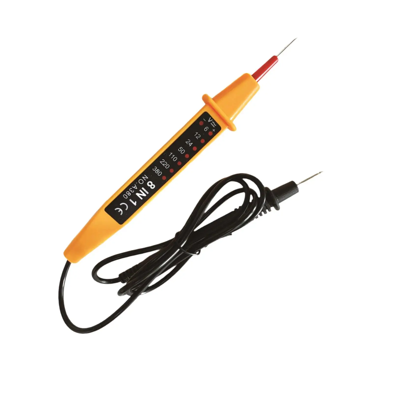 8 in 1 Voltage Tester Pen Adjustable Sensitivity Electric Circuit Tester with Indicator Light for Automotive Repair