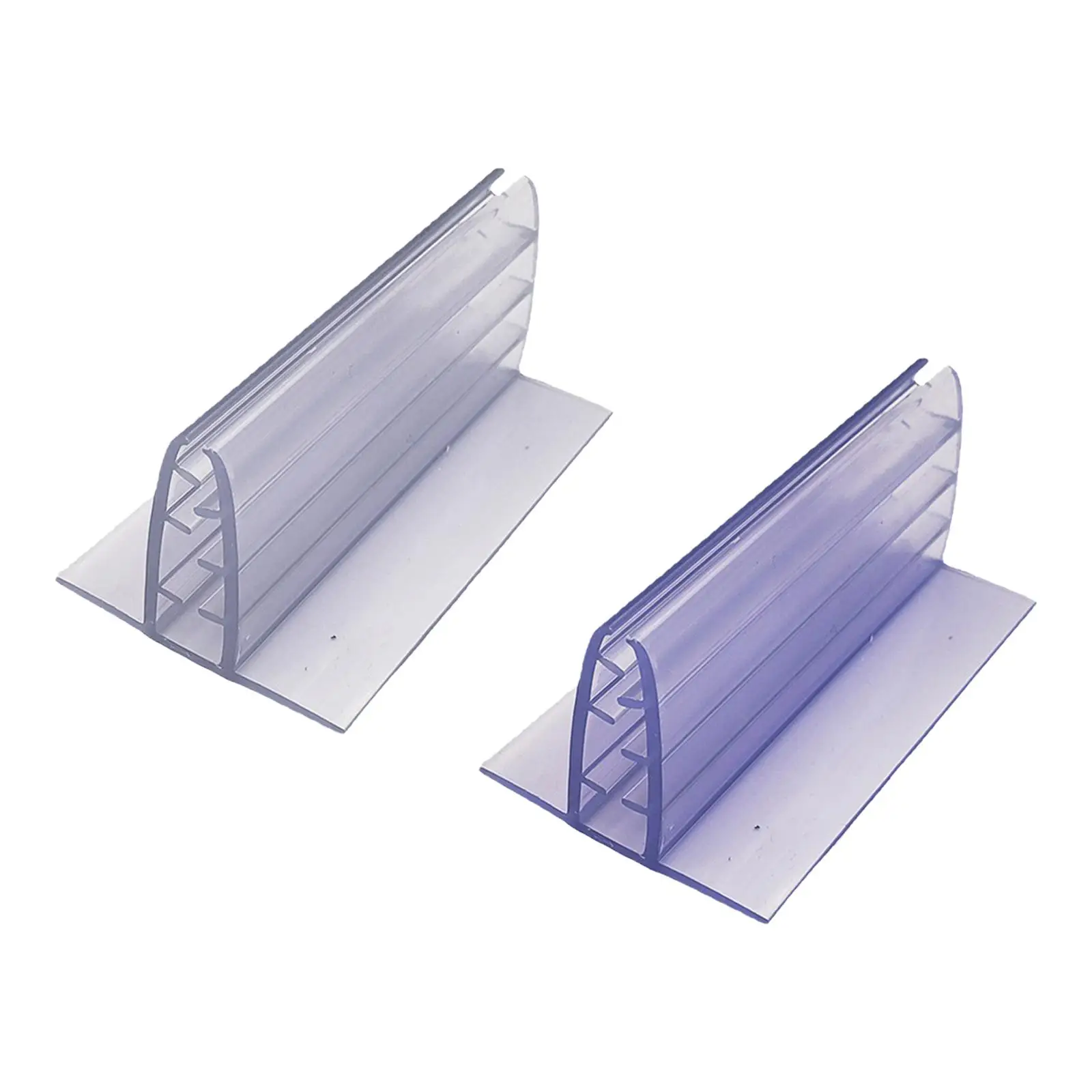 Porte-cartes transparent pour les zones de réception d'entrepôt, support de cartes de produit, support de panneaux, place de protection contre les éternuements, 10 paquets