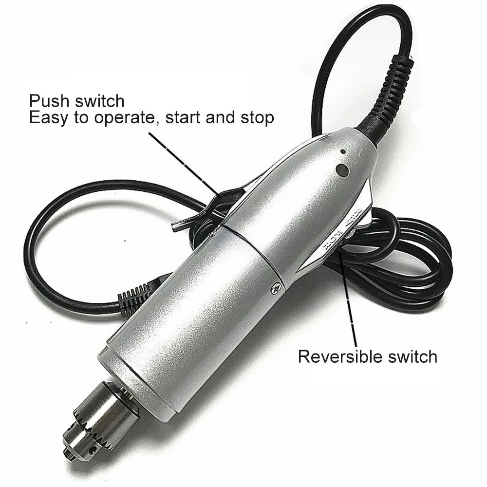 110V/220V Adjustable Speed Electric Drill&Grinder Multi-Function Portable Tool for DIY Workshop Polishing Engraving Applications