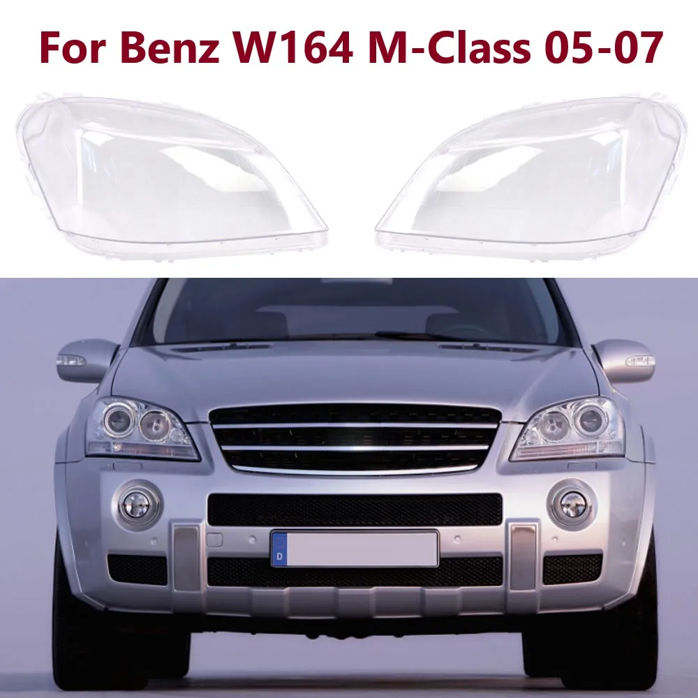 

Car LH/RH Transparent Headlight Lens Cover Headlamp Lamp Shell Lampshdade For Benz W164 M-Class ML280 ML320 ML420 ML500 05~2007