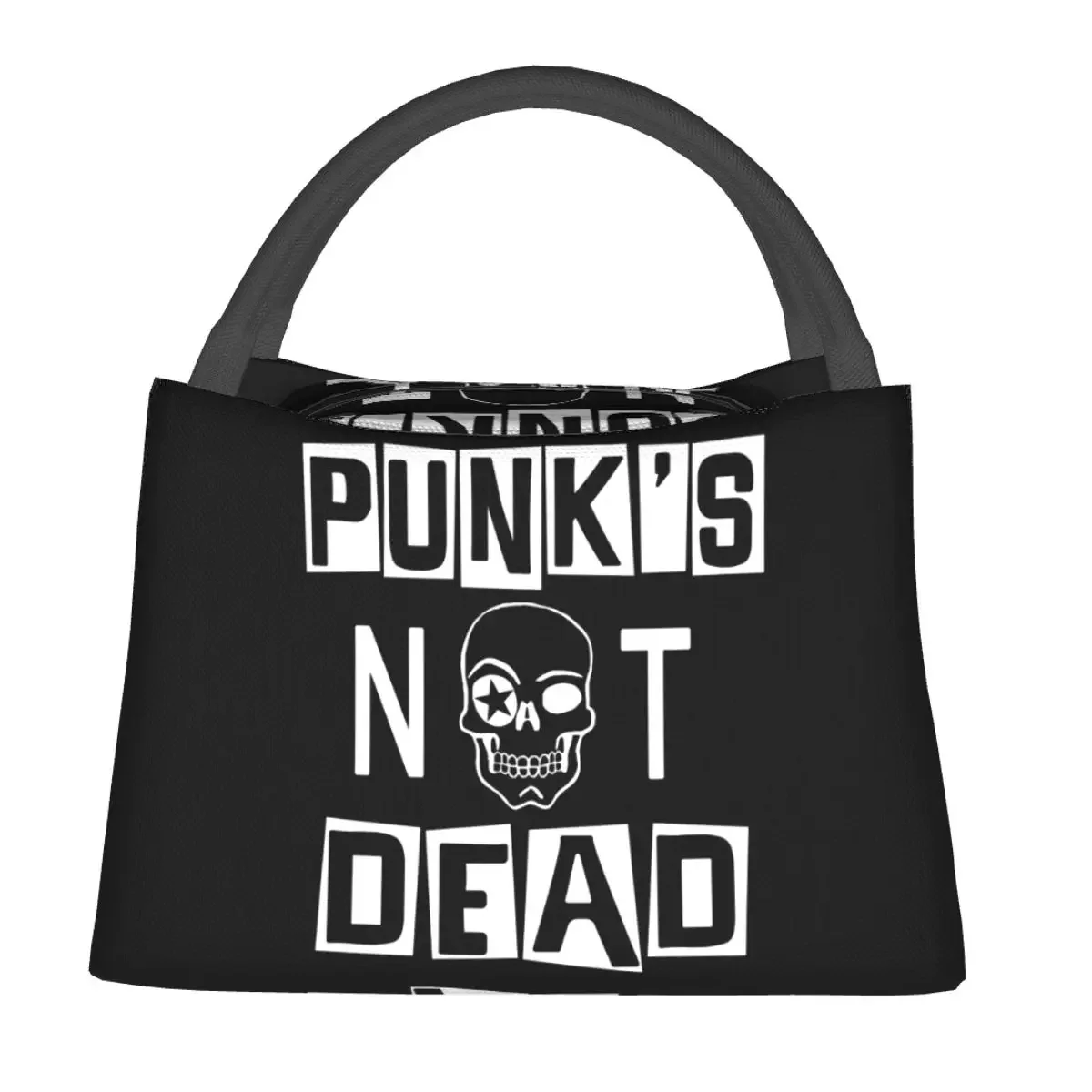 Best Punks Not Dead Pablho Music Lunch Bags Insulated Bento Box Lunch Tote Picnic Bags Thermal Bag for Woman Children School