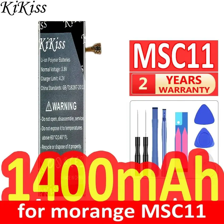 Long-Lasting Performance Handheld Camera Battery 1400mAh For Morange MSC11 Camera