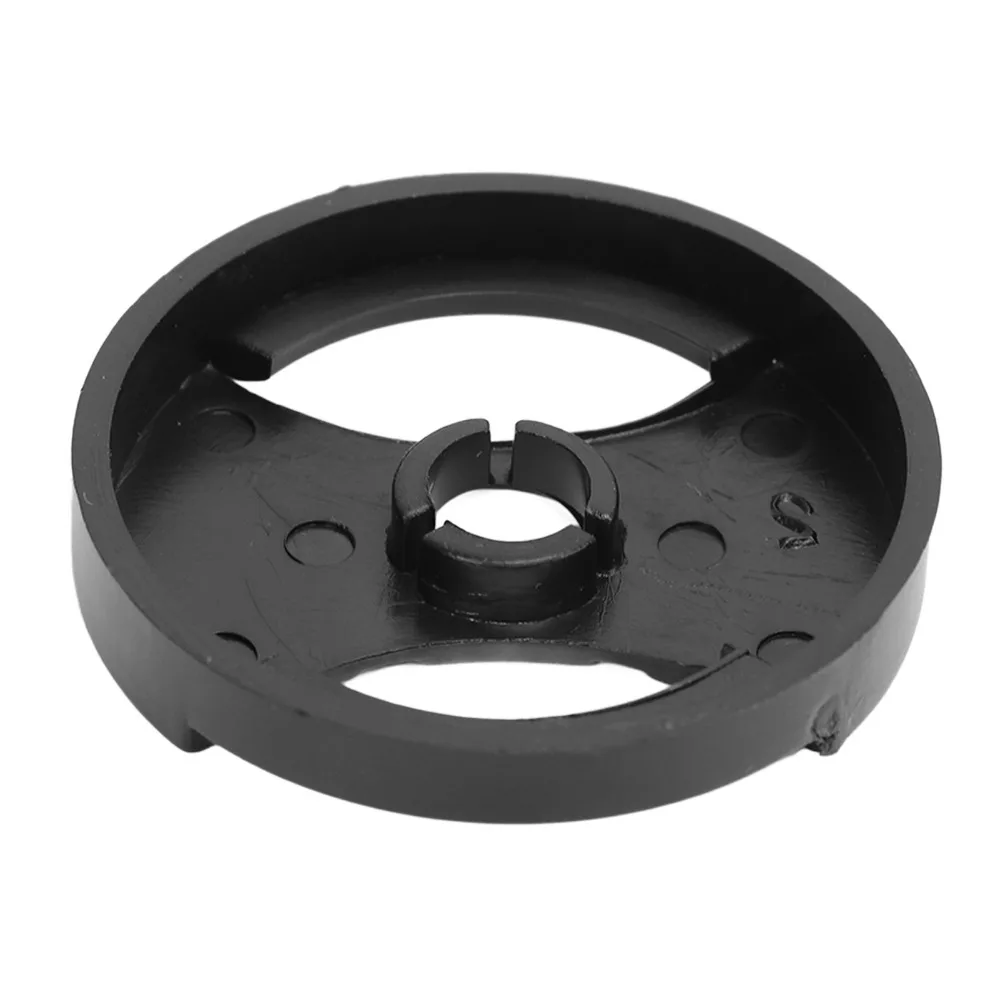 10PCS Professional Plastic Material Record Adapter One-Piece Molded Black Color Turntable Adapter 45 RPM Adapter For Phonographs