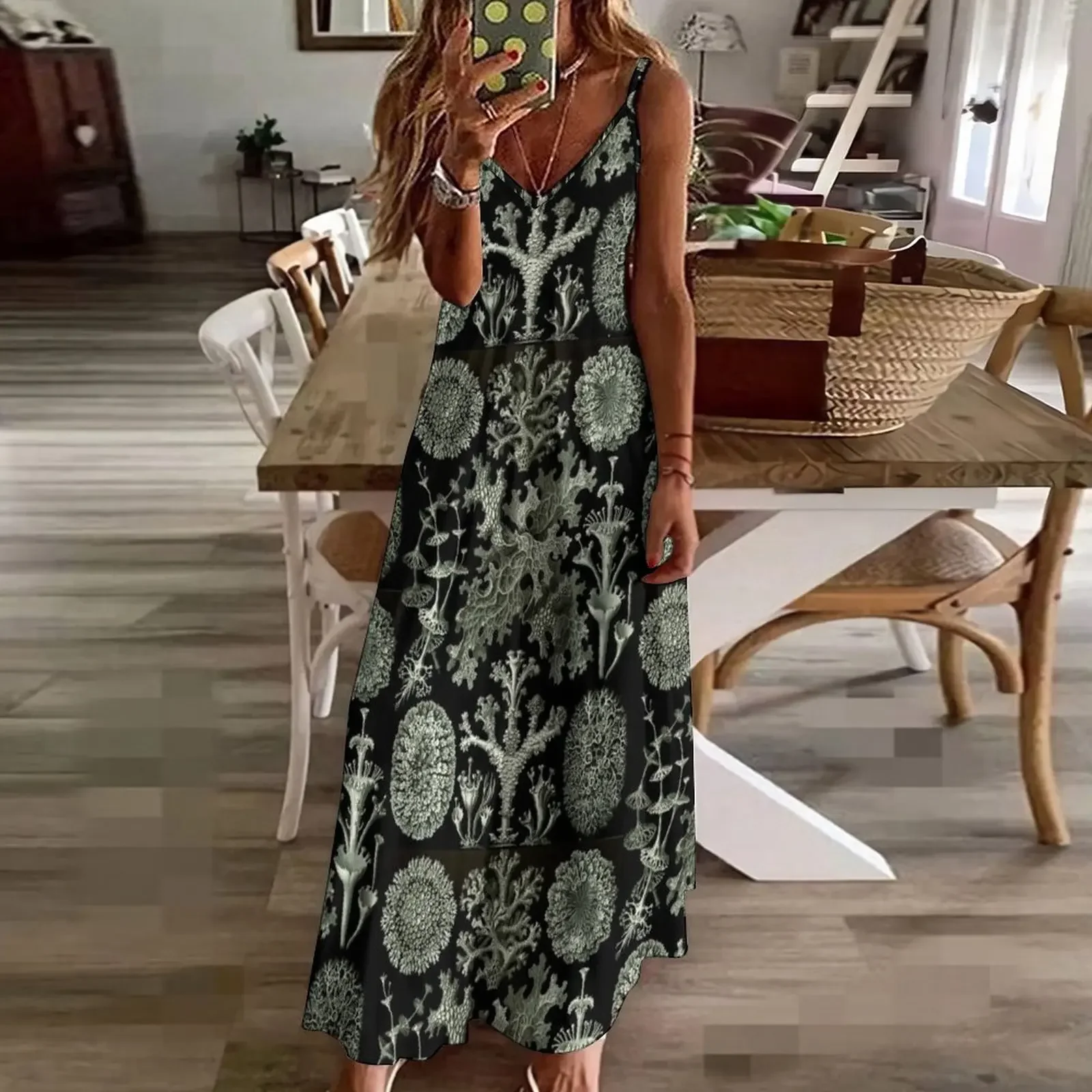 Natural History Lichen Sleeveless Dress clothing women summer 2024 Women's dresses