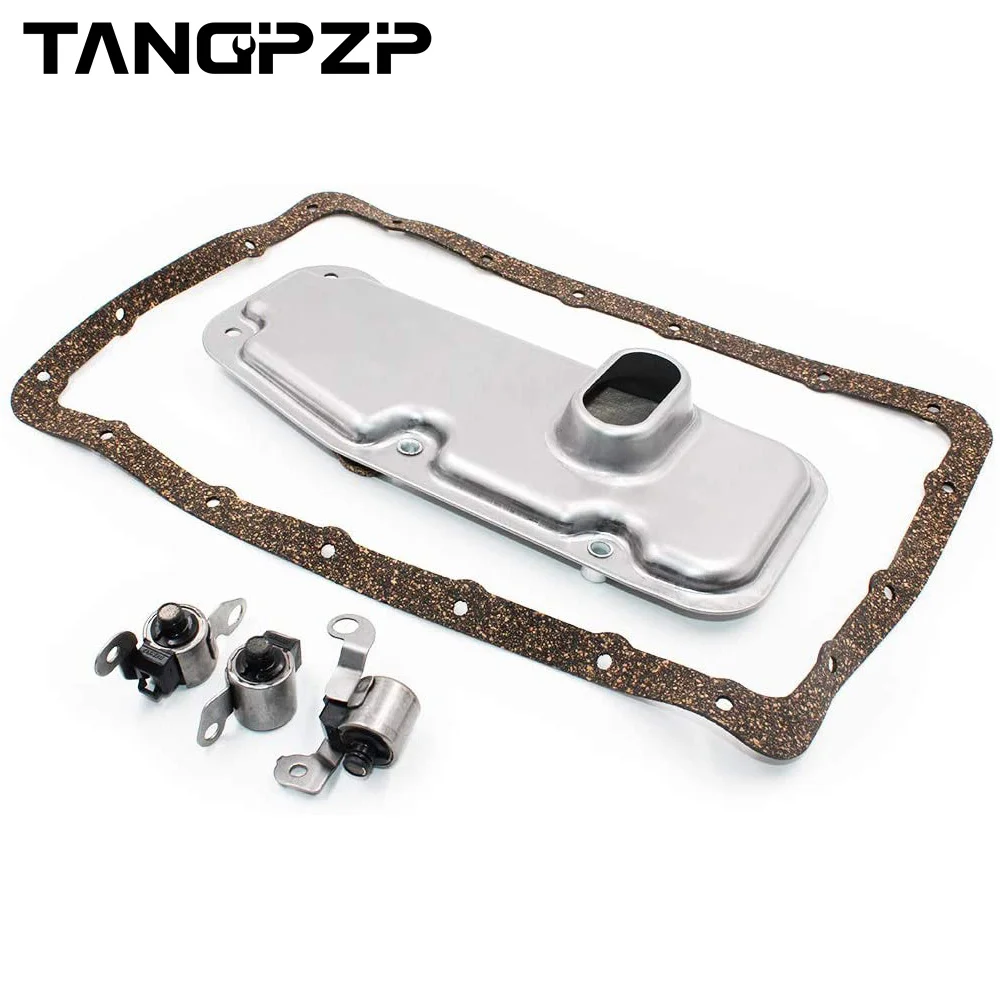 

Tangpzp A340e A343f Transmission Solenoid Service Kit W/ Filter For 00-04 Toyota 4-runner 2/4wd Tacoma Tundra Land Cruiser 35250