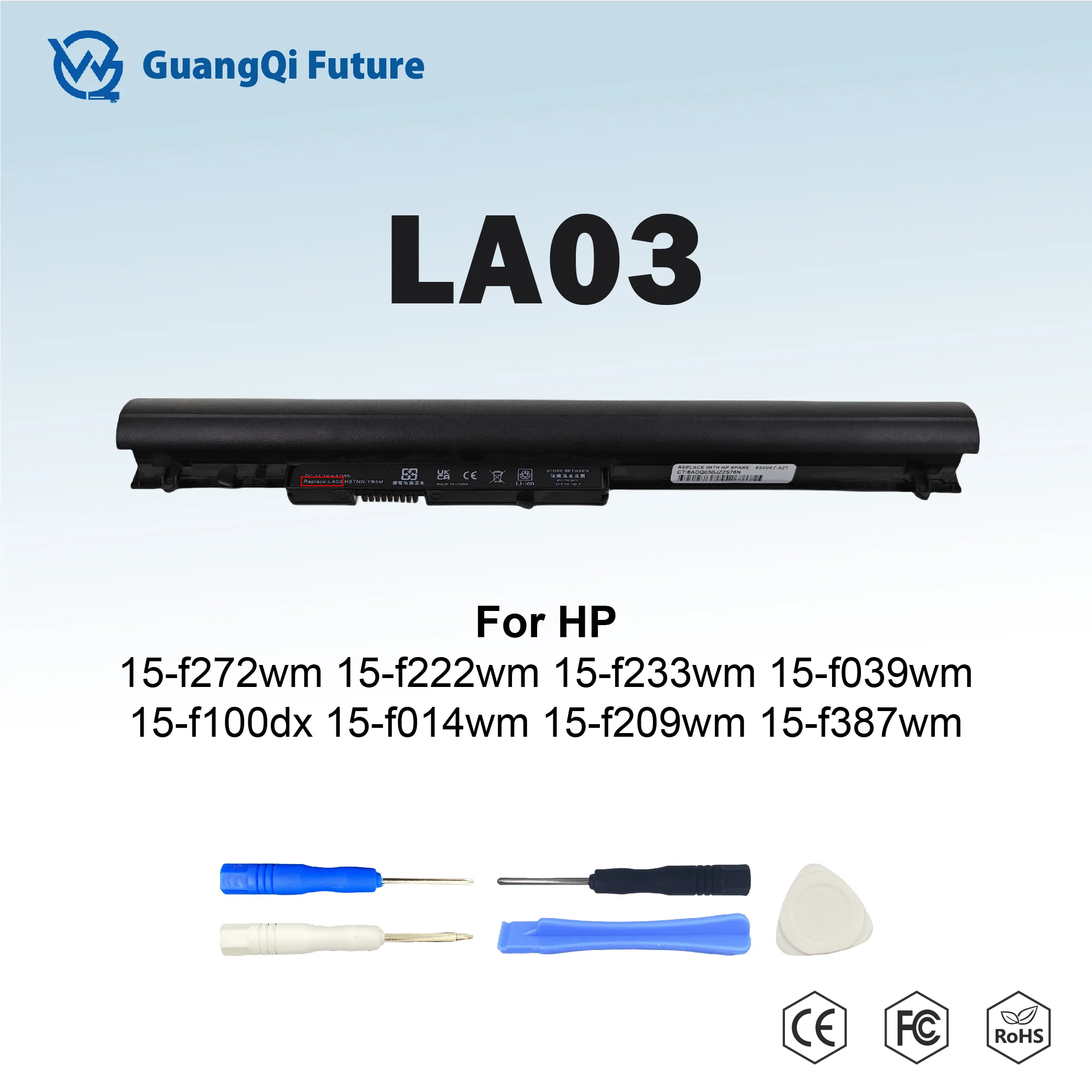 

LA03 31Wh 2793mAh 11.1V Battery Replacement For 15-f272wm 15-f222wm 15-f233wm 15-f039wm15-f100dx 15-f014wm 15-f209wm 15-f387wm